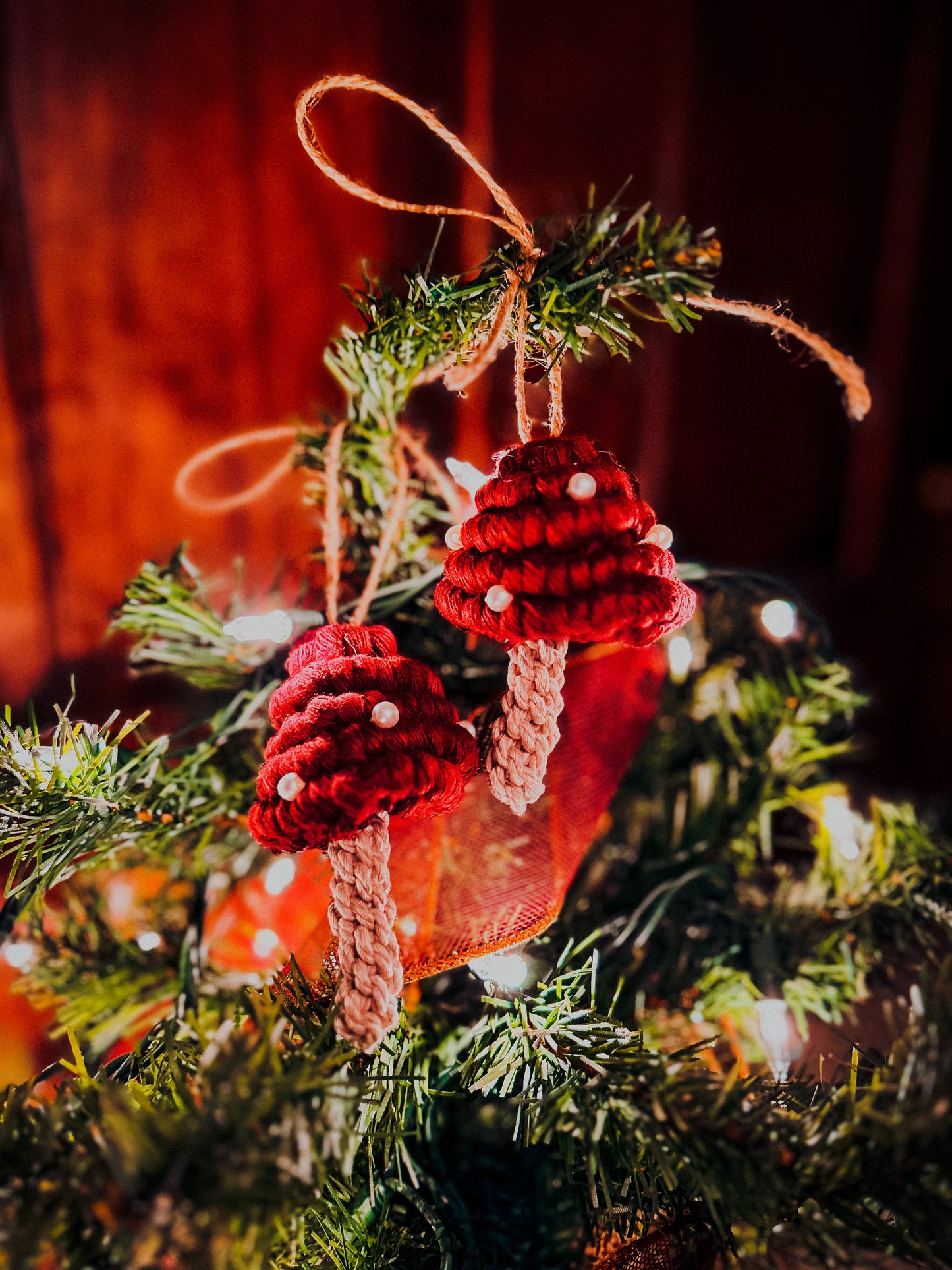 Mushroom Ornament