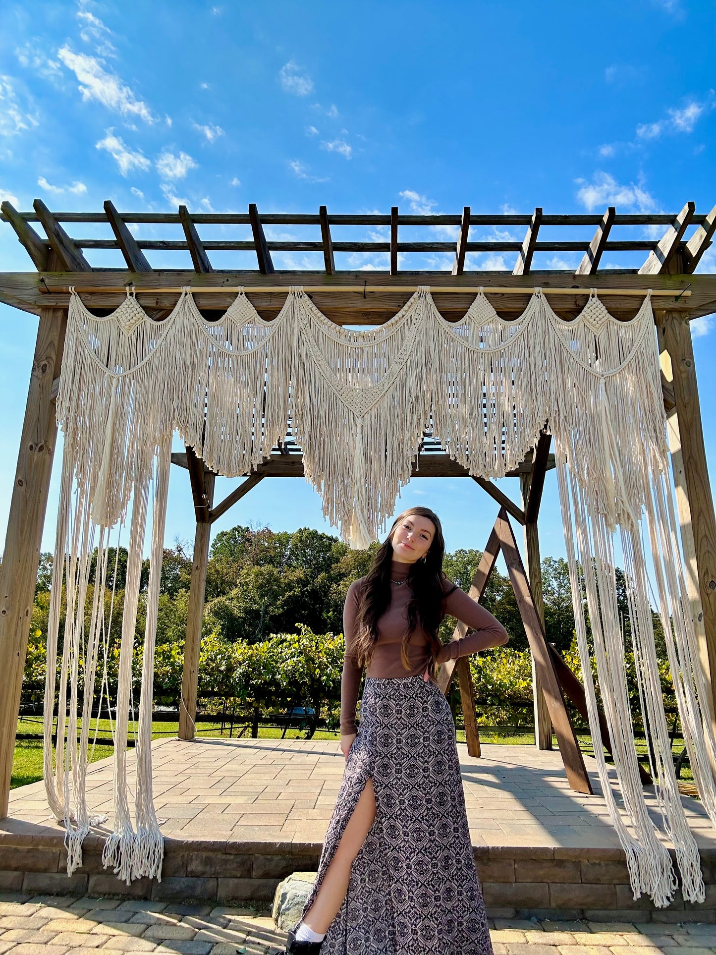 Custom Macrame Wedding Backdrops