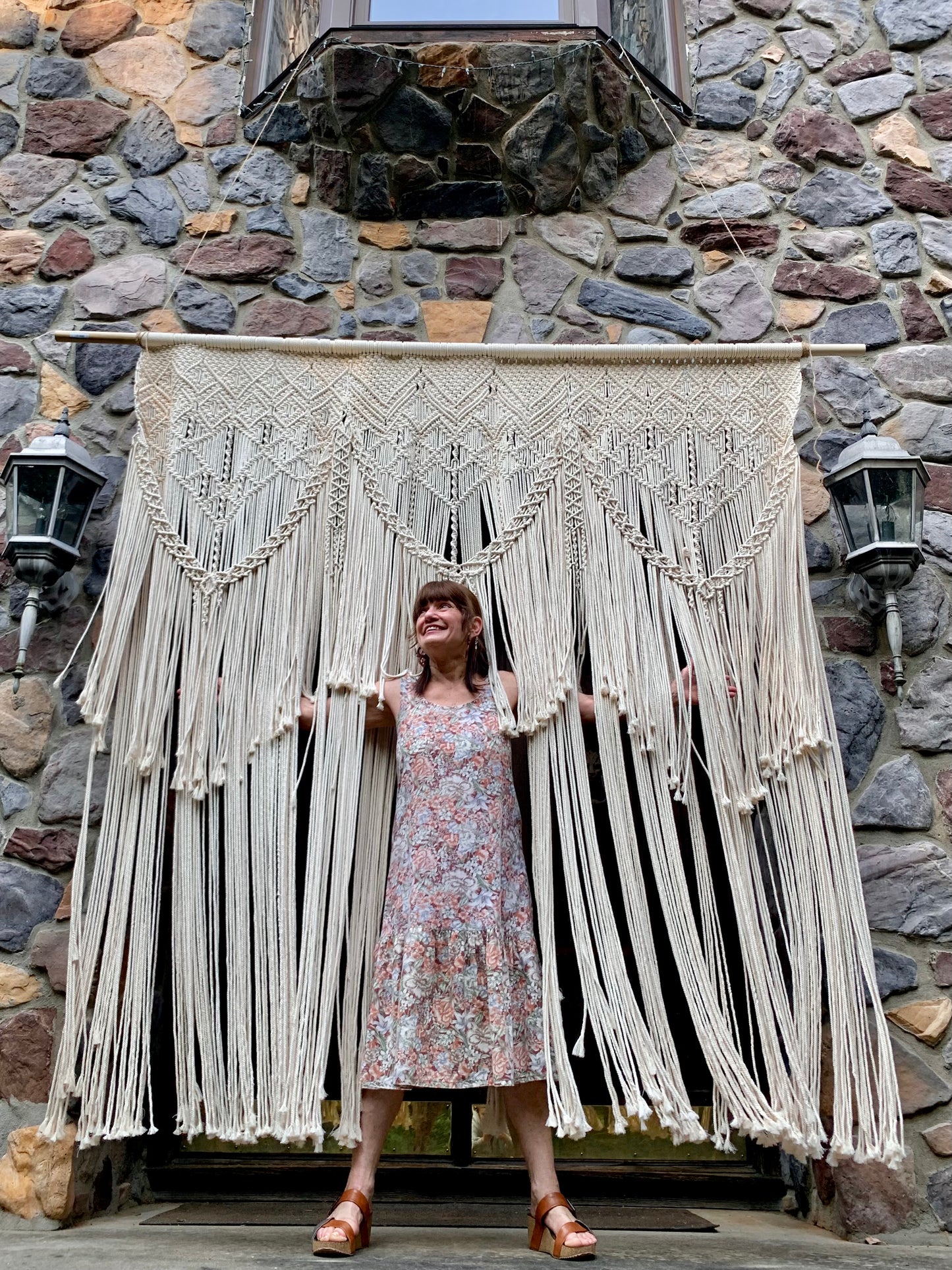 Custom Macrame Wedding Backdrops